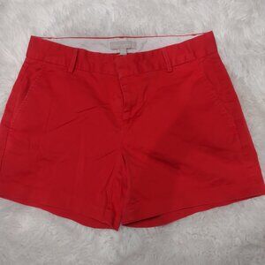 Ladies banana republic red dress shorts LW